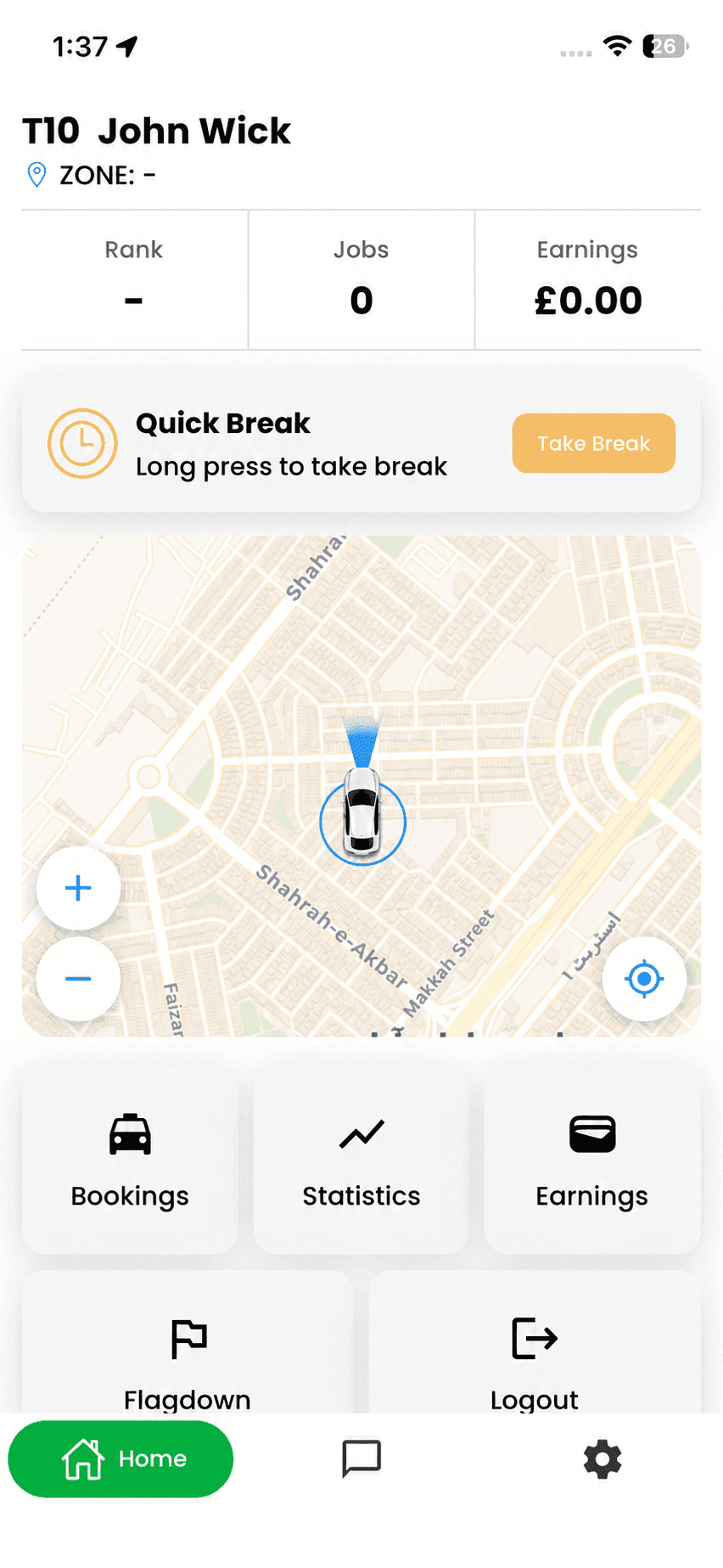 driver app l1 screenshot